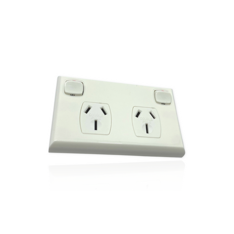 15 Amp Double Pole 240V Power Point GPO Outlet For Caravans &amp; Trailers 15A