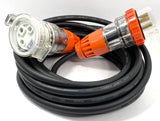 20 amp 3pin Round Pin 240v HEAVY DUTY Industrial Extension Lead Cord x 10 Meter