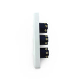 3 Gang Architrave Light Switch Triple White Electrical