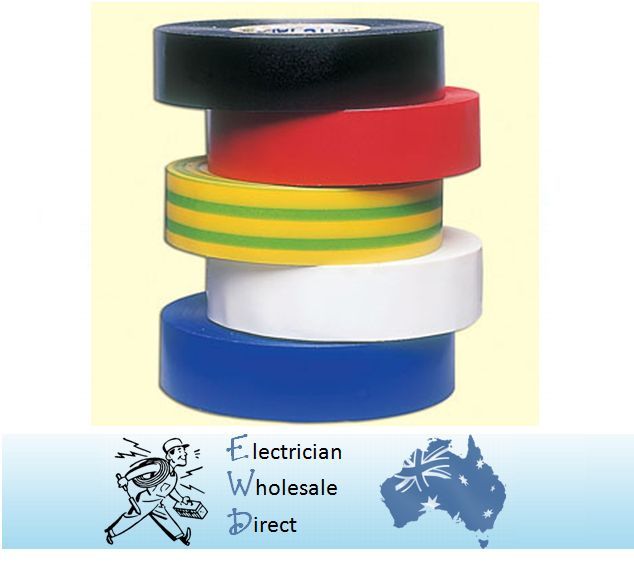 5 x Rainbow Tape PVC Electrical Insulation 5 Pack