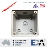 Adaptable Box api 100 x 100 x 65mm IP66 Weatherproof &quot;EXTRA DEEP&quot; (65mm)