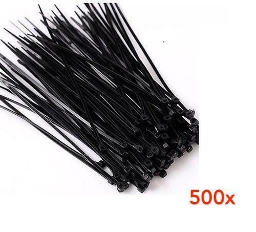 250mm Cable Ties SUPER HEAVY DUTY Bulk Zip Ties UV Stabilised 4.8mm Wide 55 +Kgs