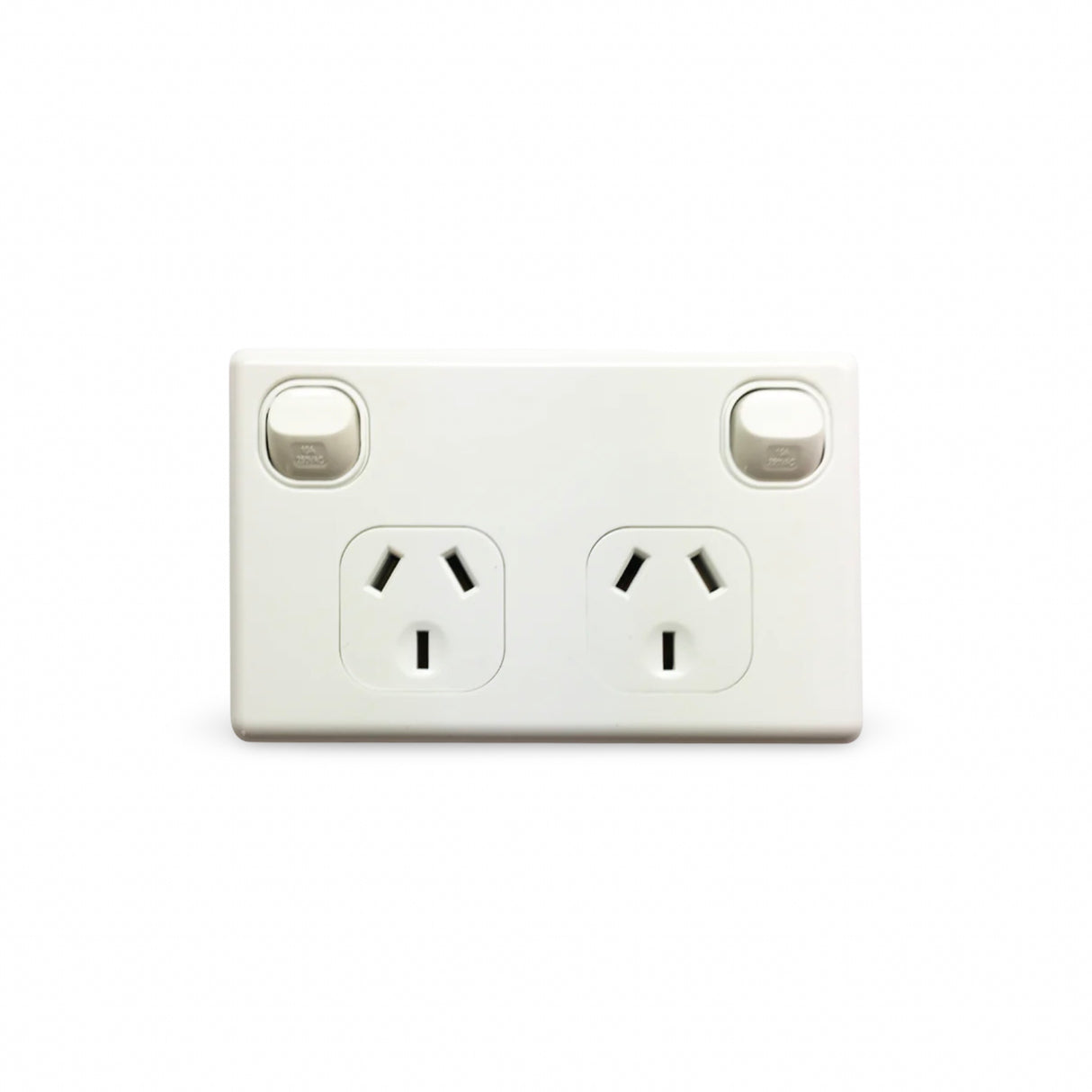 Double Pole 240V Power Point DGPO Outlet For Caravans, Trailers Switch 10 AMP