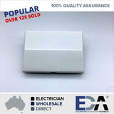 Weather Proof Waterproof Slim Upmarket GPO Power Point Outlet LID Outside NEW