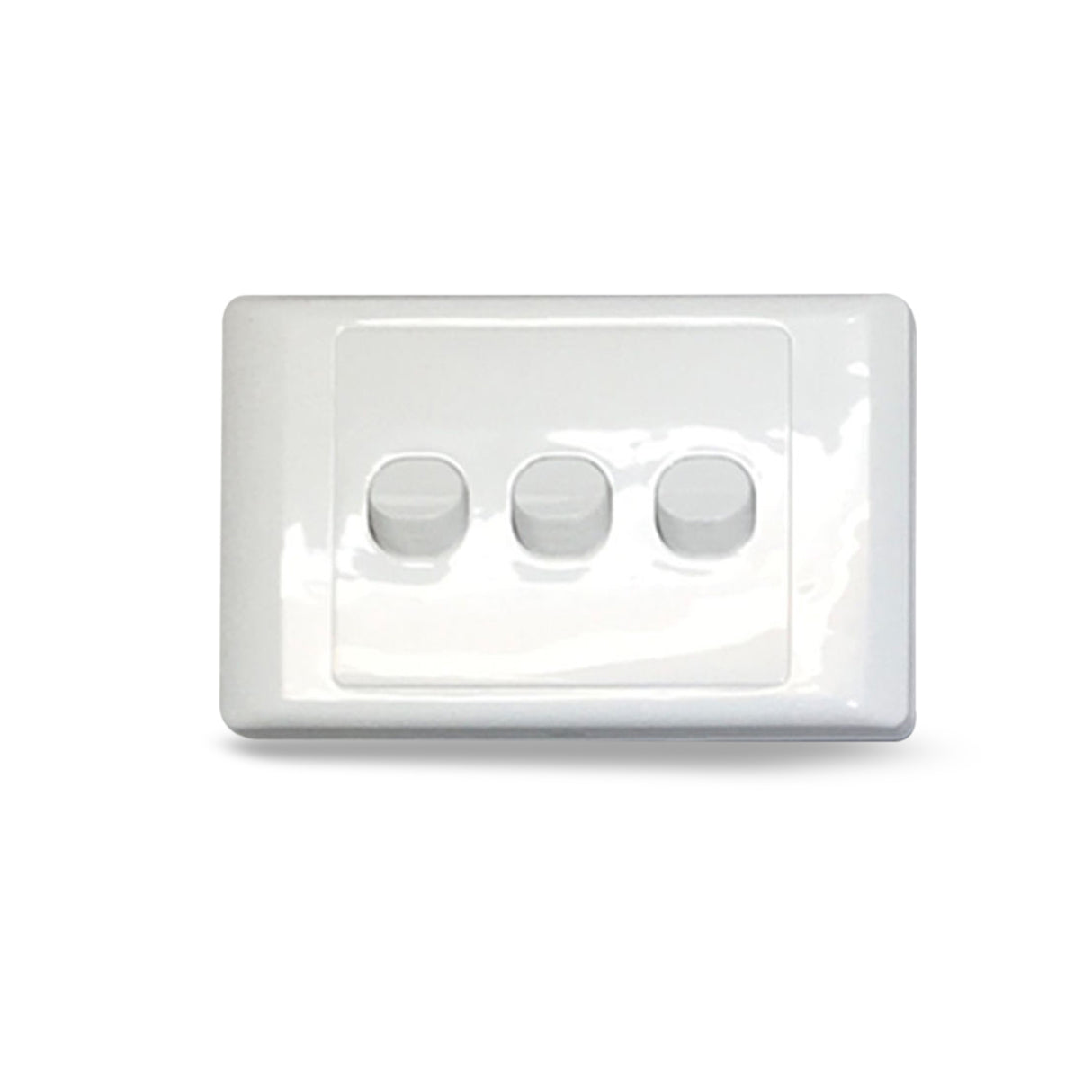 Power Point Switch GPO Socket Outlet Double 2000 White Single