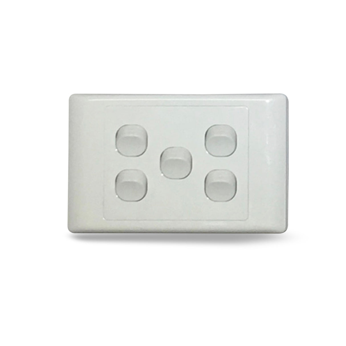 Power Point Switch GPO Socket Outlet Double 2000 White Single