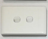 Power Point Switch GPO Socket Outlet Double 2000 White Single