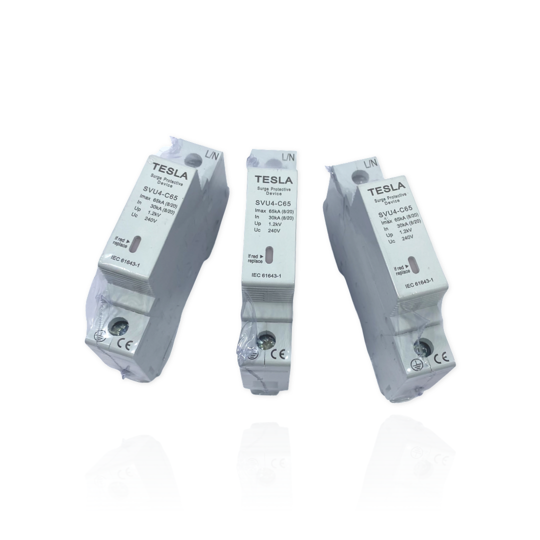 SURGE PROTECTOR x3 ARRESTOR 3 PHASE DIN RAIL 240V / 415V