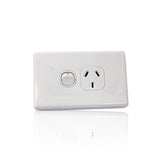 Single Power Point SGPO Electrical White