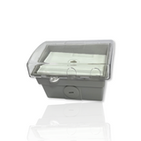 Telephone Point Weather proof Protected TEL Outlet Enclosure Lock Clear Lid GPO