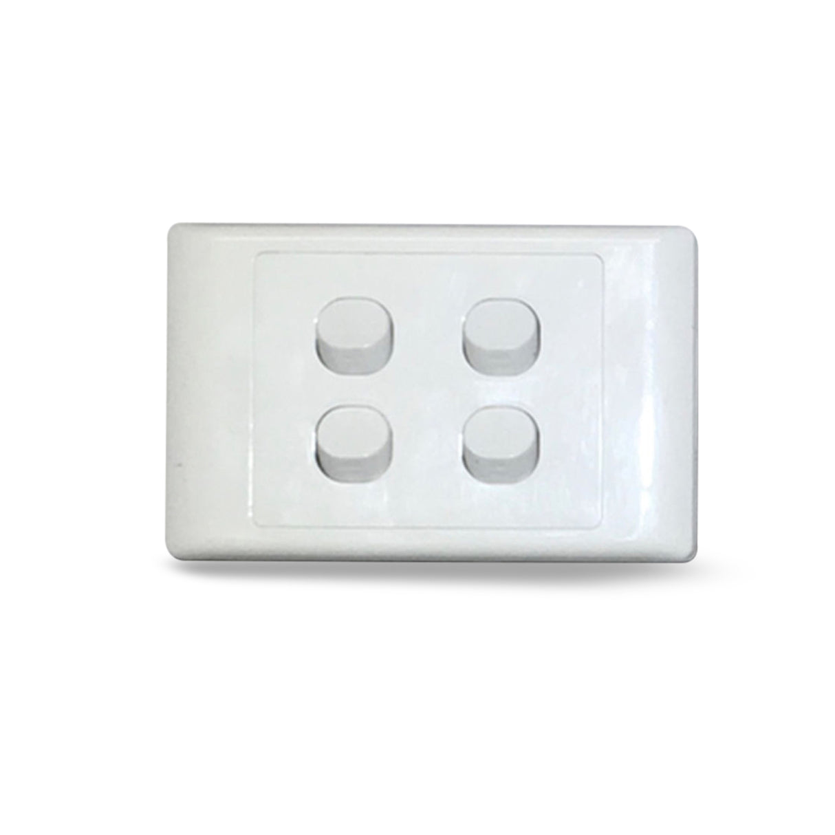 Power Point Switch GPO Socket Outlet Double 2000 White Single