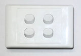 Power Point Switch GPO Socket Outlet Double 2000 White Single