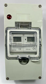 Weather Proof Digital Time Clock x2 IP66 Timer 24 HR/7 Day 18 Progrm 3Yr Reserve