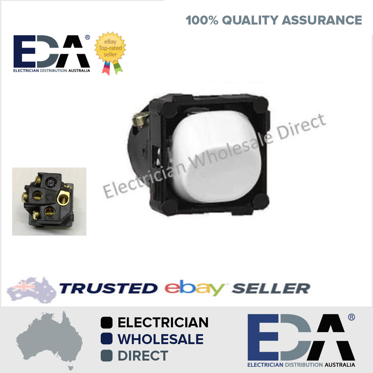Led Switch Mech Light Switch Mechanism 16 Amp Standard Mech Electrical – EDA Online