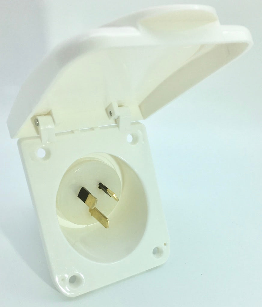 NEW Caravan 10 Amp Power Inlet for Motor home and RV 240V Electrical Socket